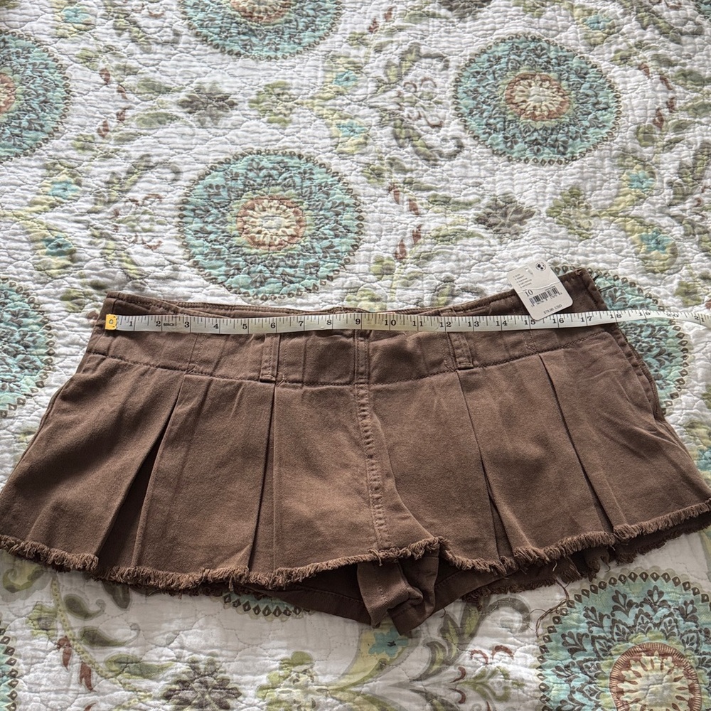 Free People Pleated micro skort NWT size 10